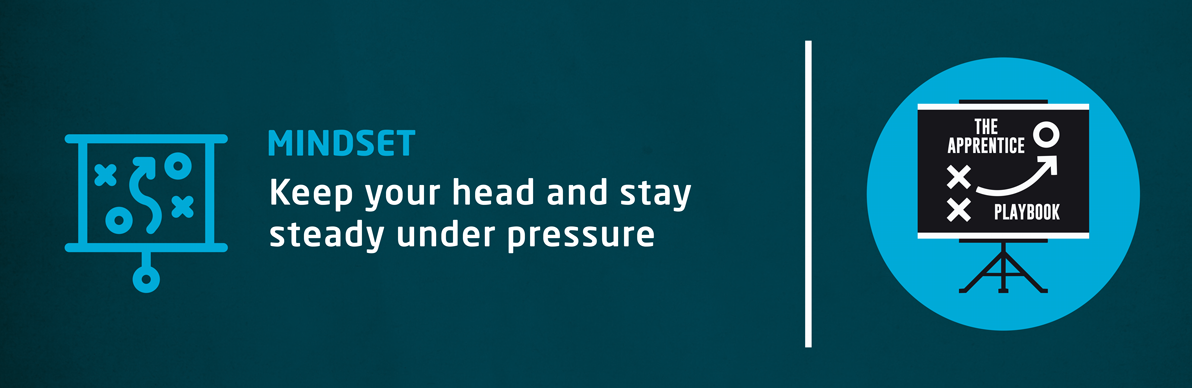Mindset: Keep your head and stay steady under pressure